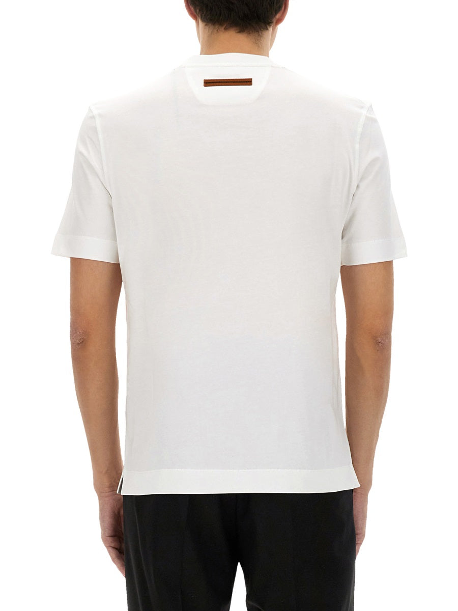 Zegna T shirt - Bianco | Wanan Luxury