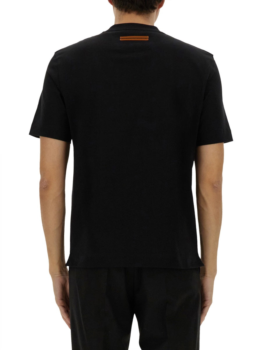 Zegna T shirt - Nero | Wanan Luxury