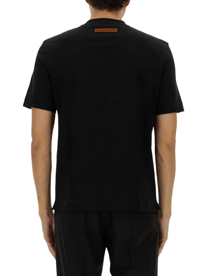 Zegna T shirt - Nero | Wanan Luxury