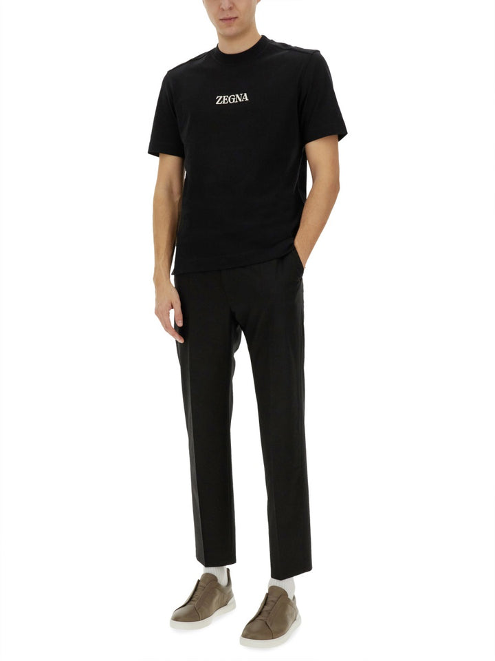 Zegna T shirt - Nero | Wanan Luxury