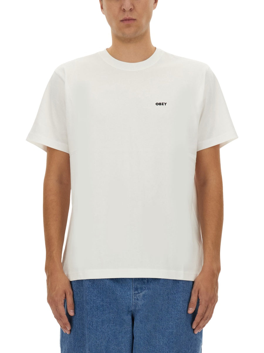 Obey T shirt - Bianco | Wanan Luxury