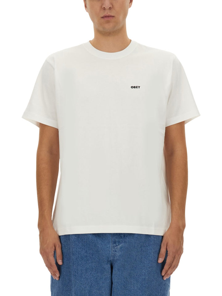Obey T shirt - Bianco | Wanan Luxury
