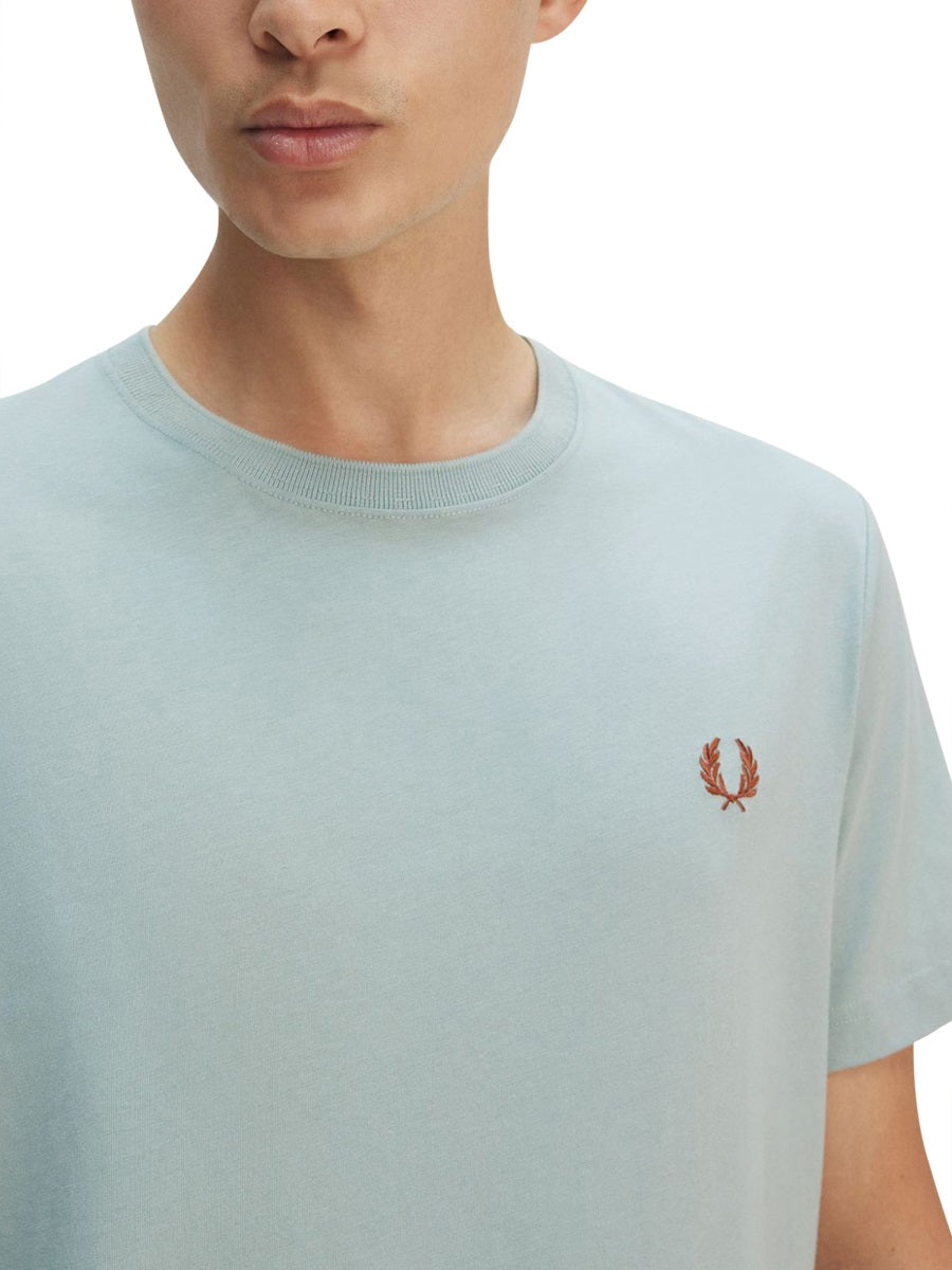 Fred Perry T shirt - Bianco, Azzurro | Wanan Luxury