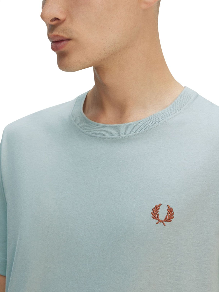 Fred Perry T shirt - Bianco, Azzurro | Wanan Luxury