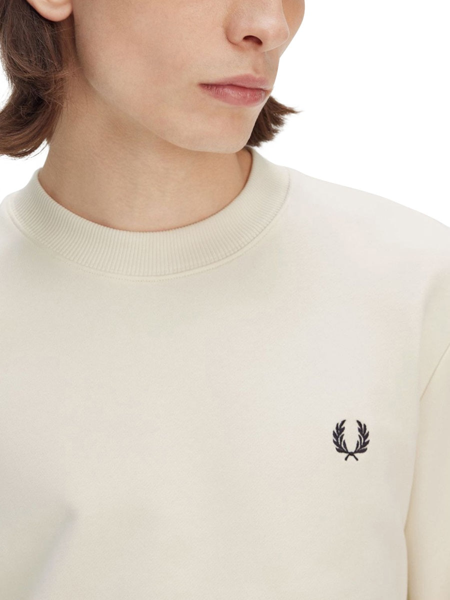 Fred Perry Felpe - Bianco | Wanan Luxury