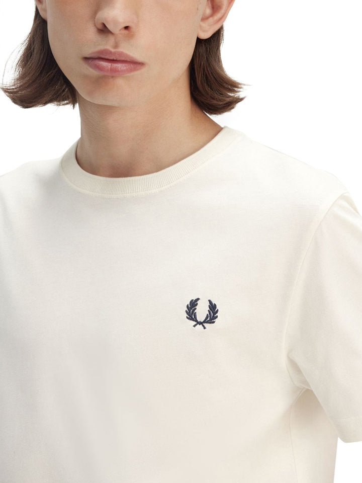 Fred Perry T shirt - Bianco | Wanan Luxury