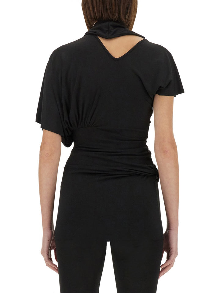 Rick Owens Lilies T shirt - Nero | Wanan Luxury