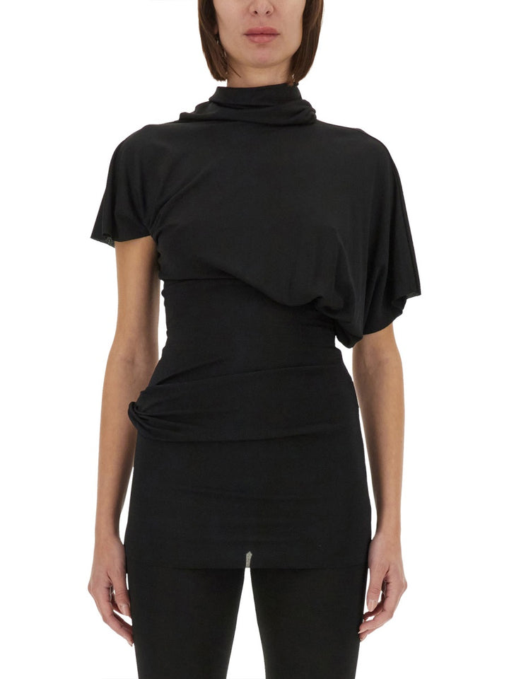 Rick Owens Lilies T shirt - Nero | Wanan Luxury