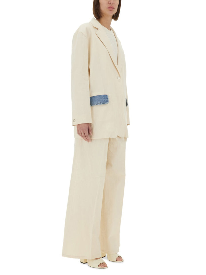 Moschino Jeans Pantaloni - Ivory | 7e24f2e297fc2795a20c980bf08f314401e33dbe