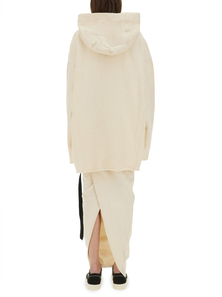 Rick Owens x Drkshdw Felpe - Bianco | Wanan Luxury