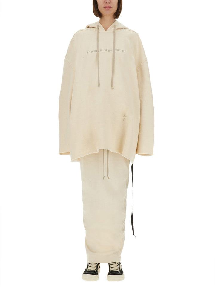 Rick Owens x Drkshdw Felpe - Bianco | Wanan Luxury