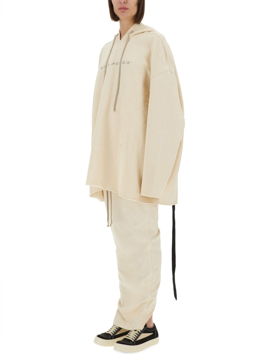 Rick Owens x Drkshdw Felpe - Bianco | Wanan Luxury