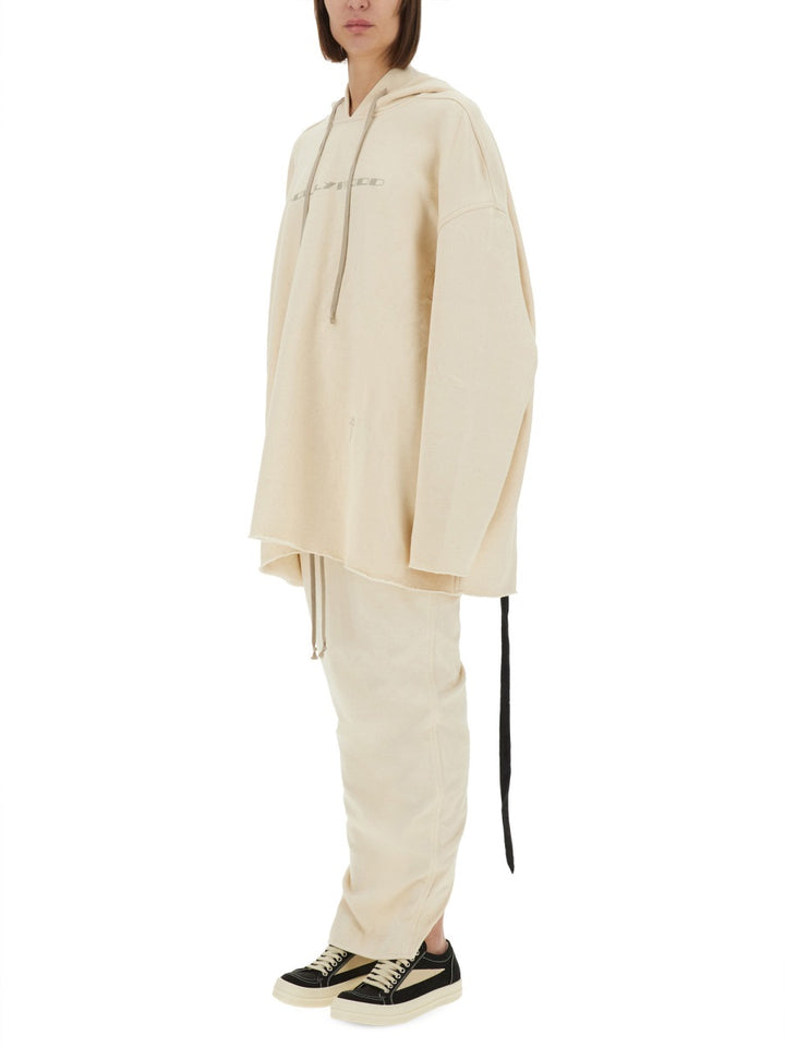Rick Owens x Drkshdw Felpe - Bianco | Wanan Luxury