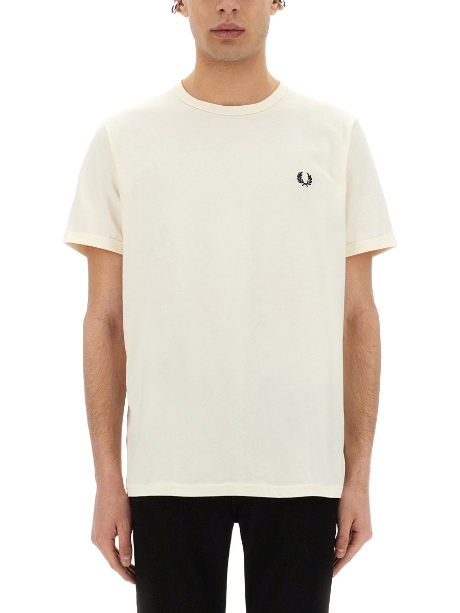 Fred Perry T shirt - Bianco | Wanan Luxury