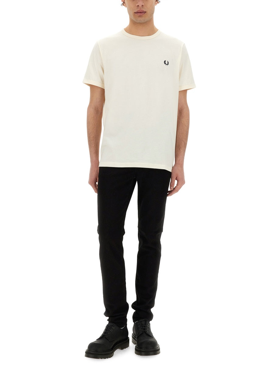 Fred Perry T shirt - Bianco | Wanan Luxury