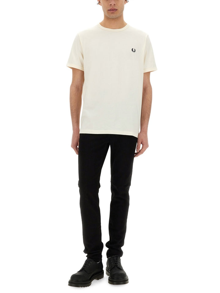 Fred Perry T shirt - Bianco | Wanan Luxury