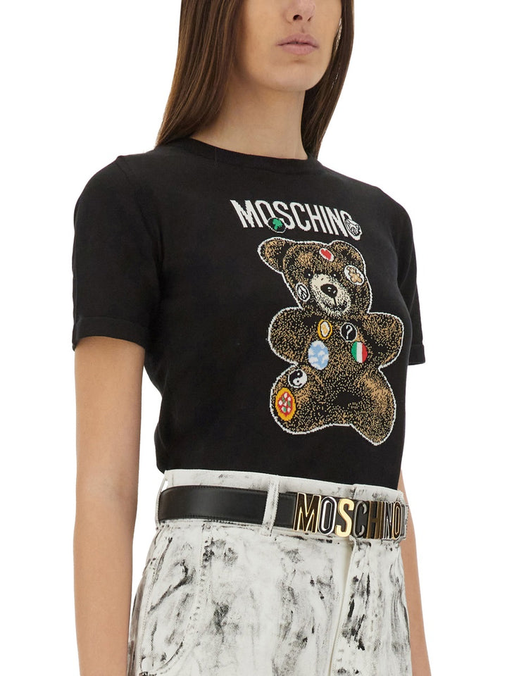 Moschino T shirt - Nero | Wanan Luxury
