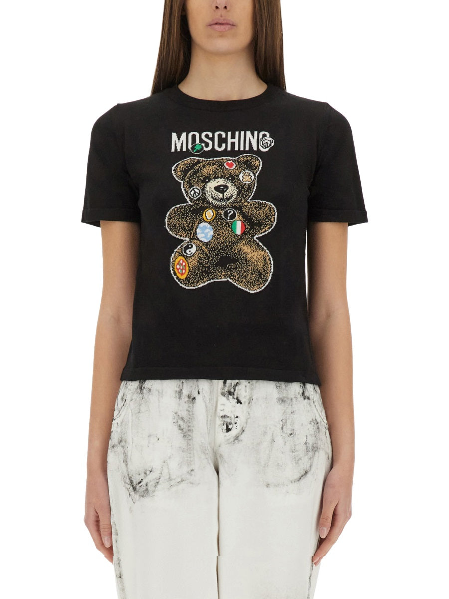 Moschino T shirt - Nero | Wanan Luxury