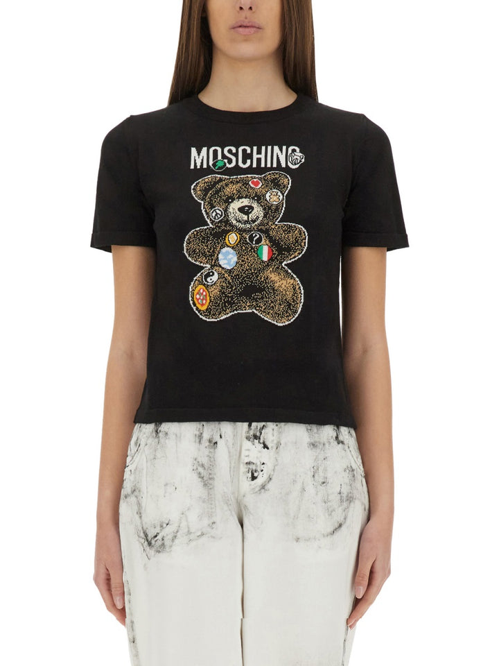 Moschino T shirt - Nero | Wanan Luxury
