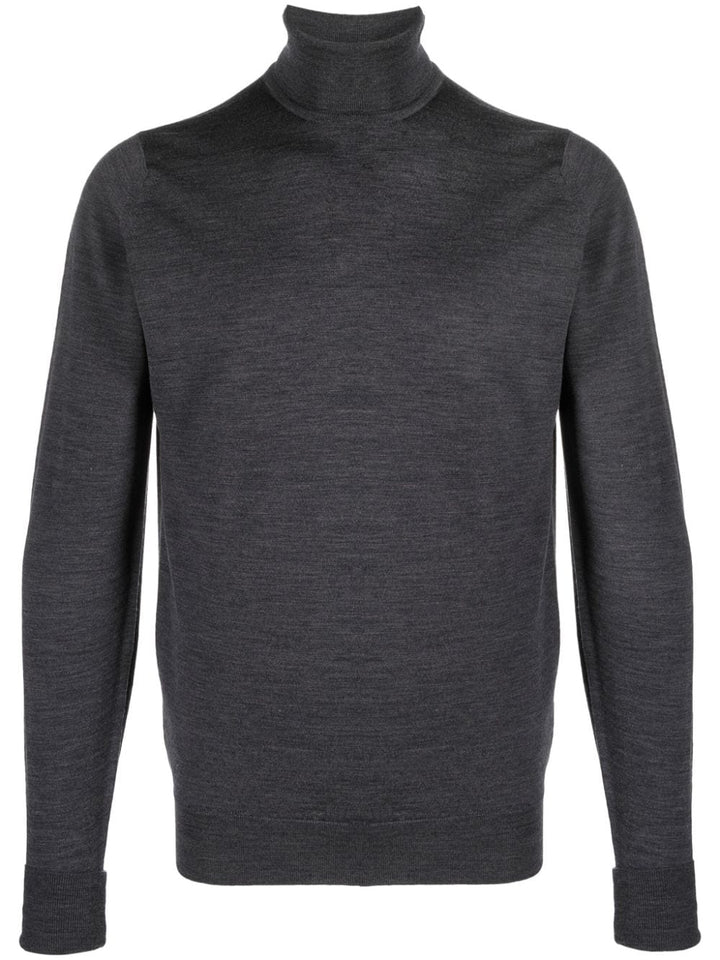 John Smedley Turtle neck - Grey | 3c1819ef779c203813b7e44e77722089a783409a