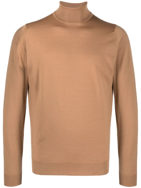 Maglione Richards A Collo Alto In Lana Merino Extrafine