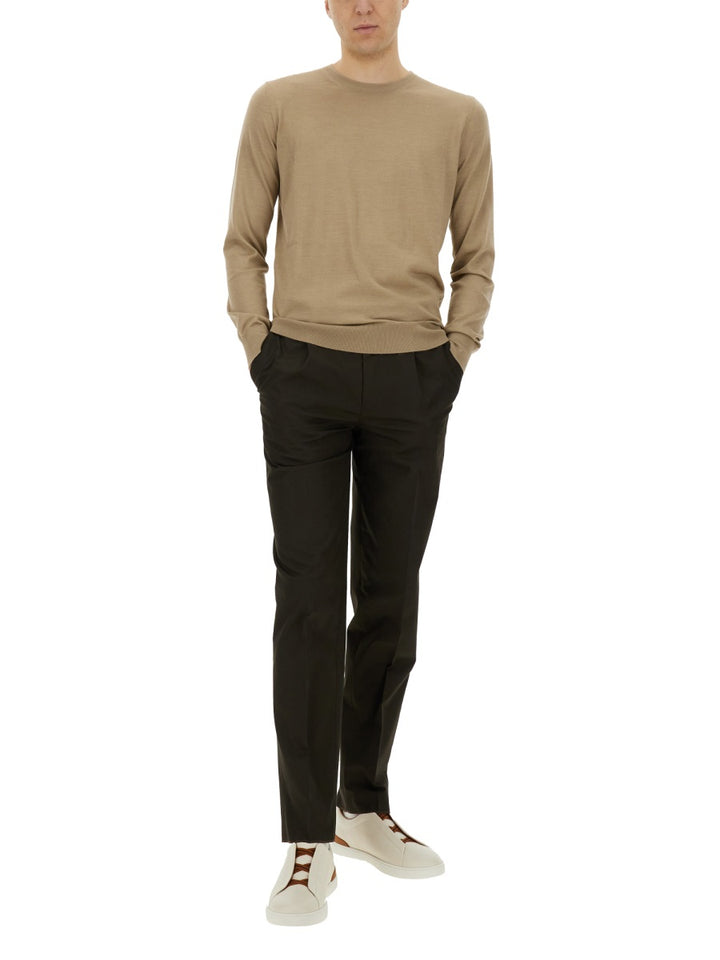 Zegna Polo - Beige | Wanan Luxury