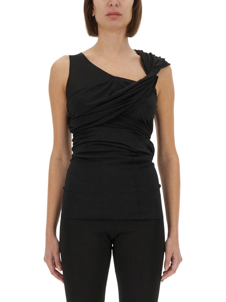 Rick Owens Lilies Top - Nero | Wanan Luxury