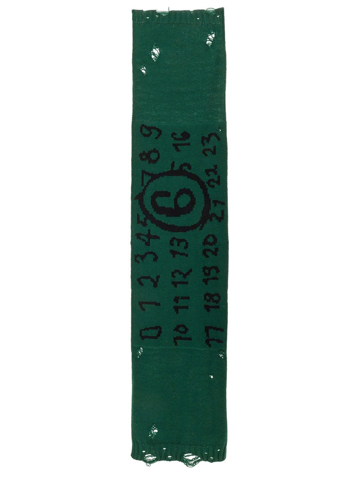 Mm6 Maison Margiela Sciarpe e Guanti - Green | aca98ad8e433731f37cf8155656ad2b912b309e0
