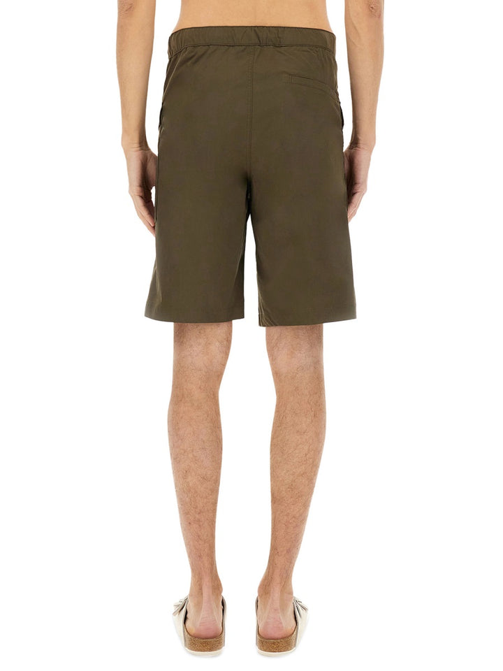 Aspesi Shorts - Military Green | bd7c52cd085de5d5405739c4a7a58b20b85bcd7d