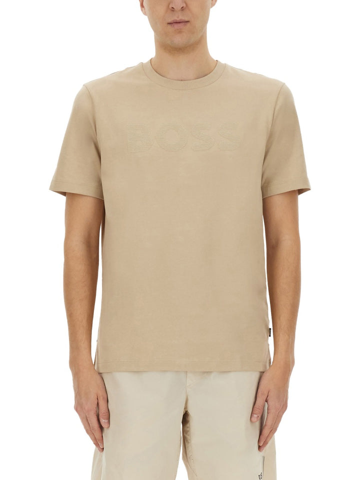 Boss T shirt - Beige | Wanan Luxury