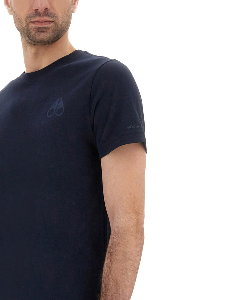 Moose Knuckles T shirt - Blu | Wanan Luxury