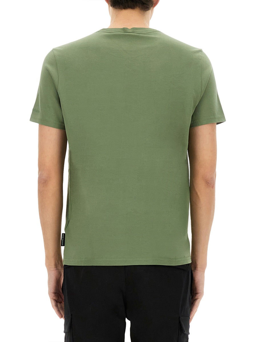 Moose Knuckles T shirt - Verde | Wanan Luxury