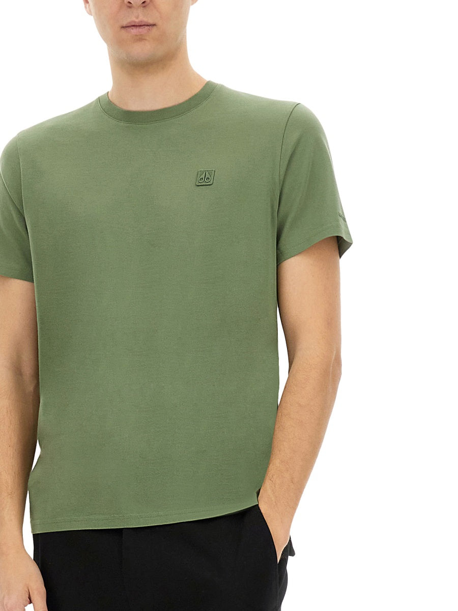 Moose Knuckles T shirt - Verde | Wanan Luxury