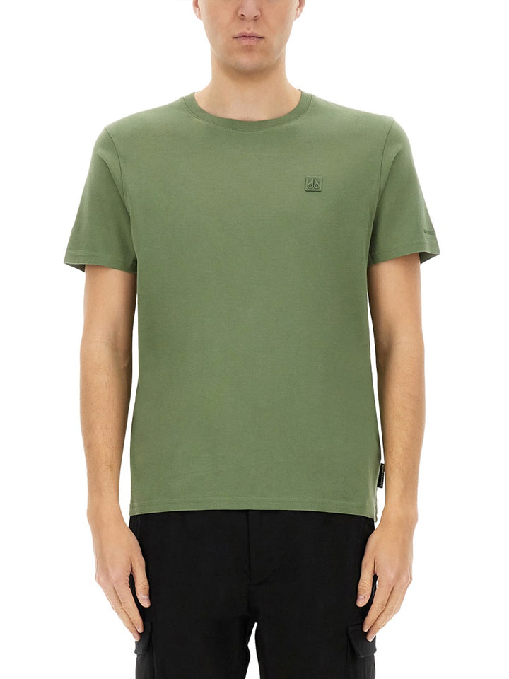 Moose Knuckles T shirt - Verde | Wanan Luxury