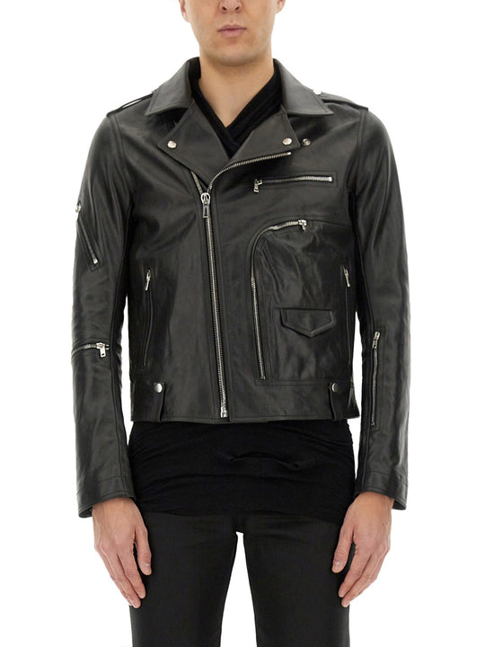 Leather Bauhaus Jacket
