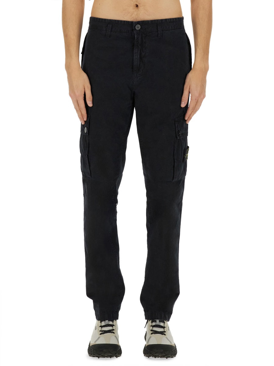 Stone Island Pantaloni - Blu | Wanan Luxury