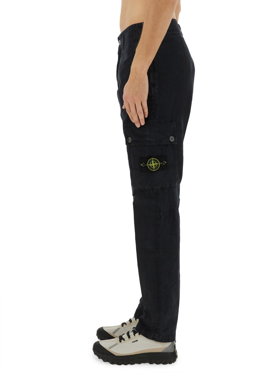 Stone Island Pantaloni - Blu | Wanan Luxury