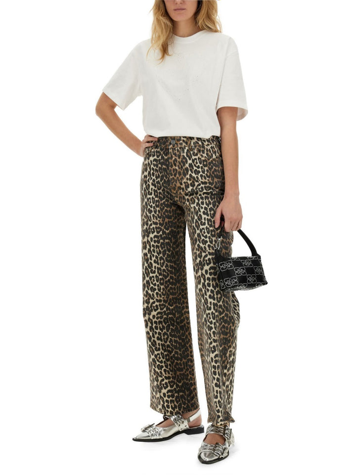 Ganni Jeans - Animalier | Wanan Luxury