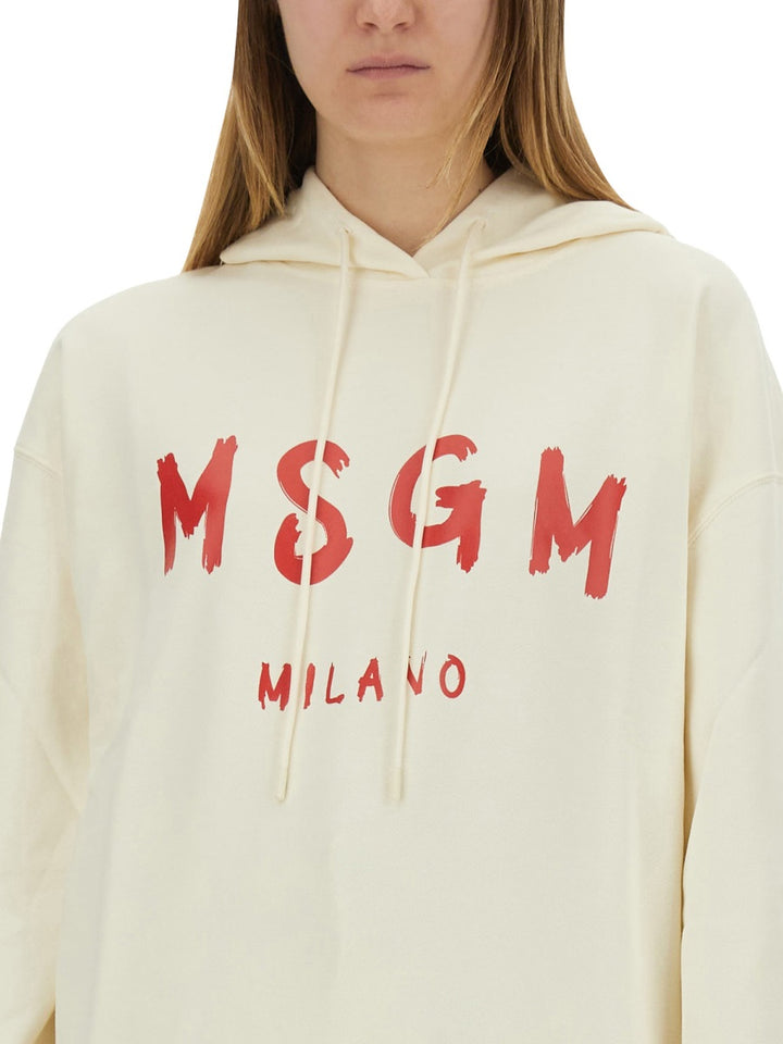 MSGM Felpe - Bianco | Wanan Luxury