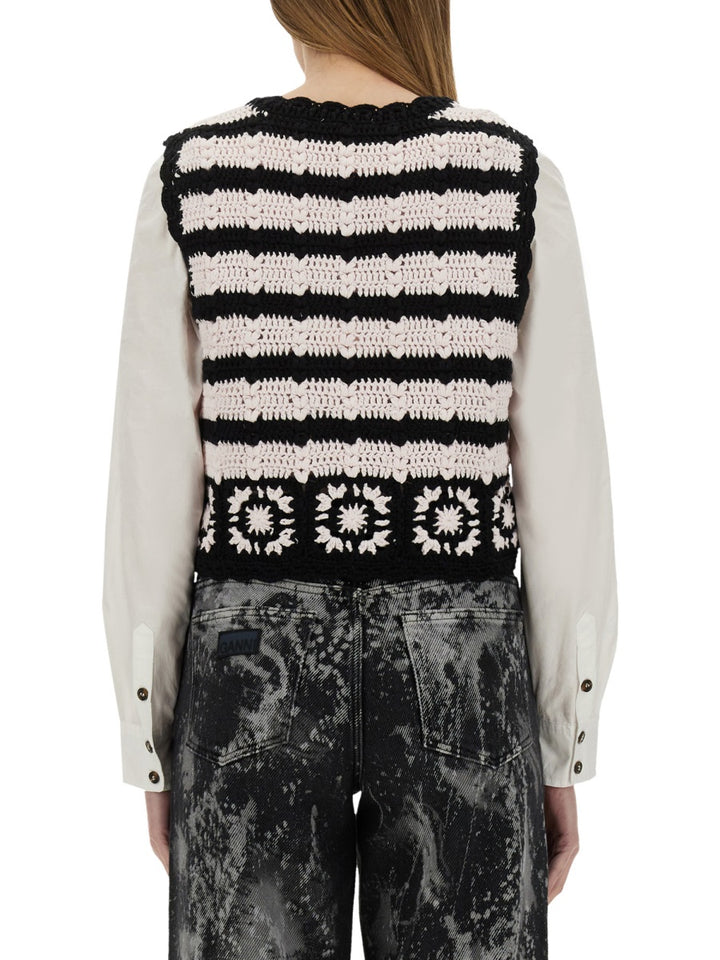 Ganni Gilet - Multcolor | Wanan Luxury