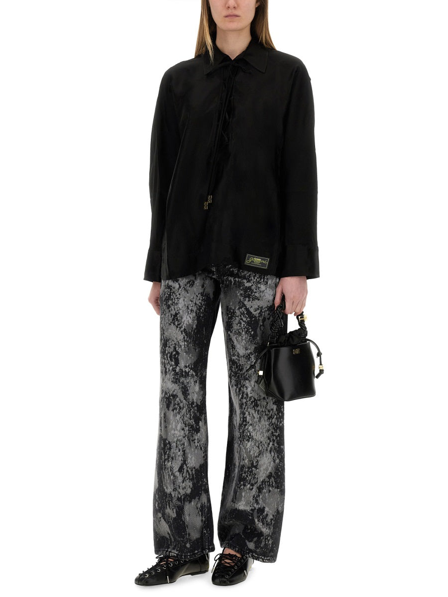 Ganni Camicie - Nero | Wanan Luxury