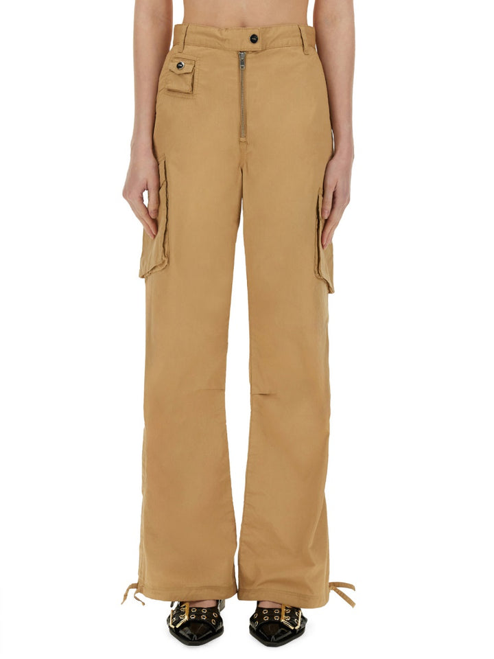 Ganni Pantaloni - Beige | b2b700d11c1d897b579381320d5d825bc01d420a