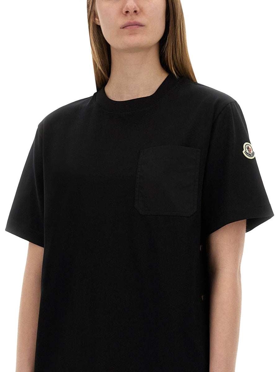 Moncler T shirt - Black | feaa1286fe39ff1e0d99557a725c919b62bcbd3a