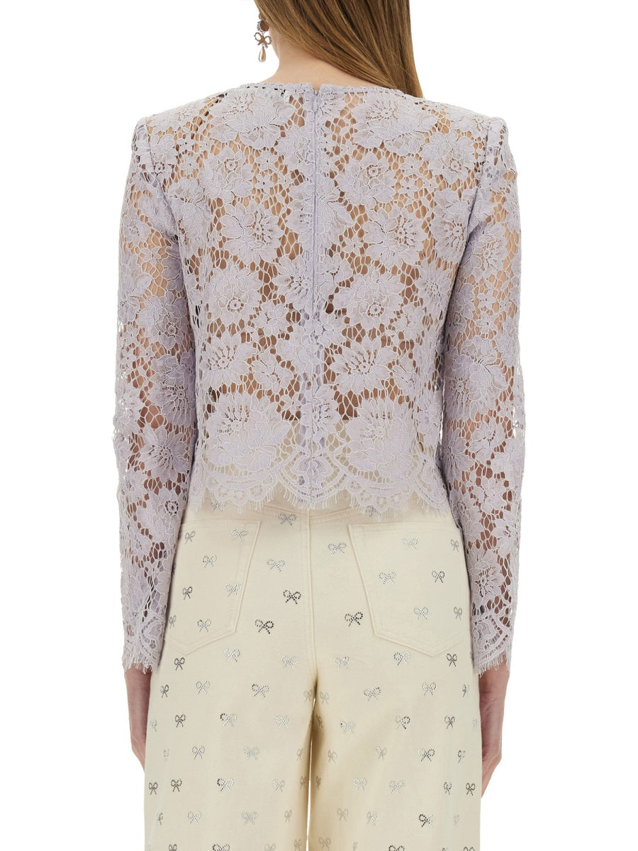 Self-Portrait Top - Lilla | Wanan Luxury