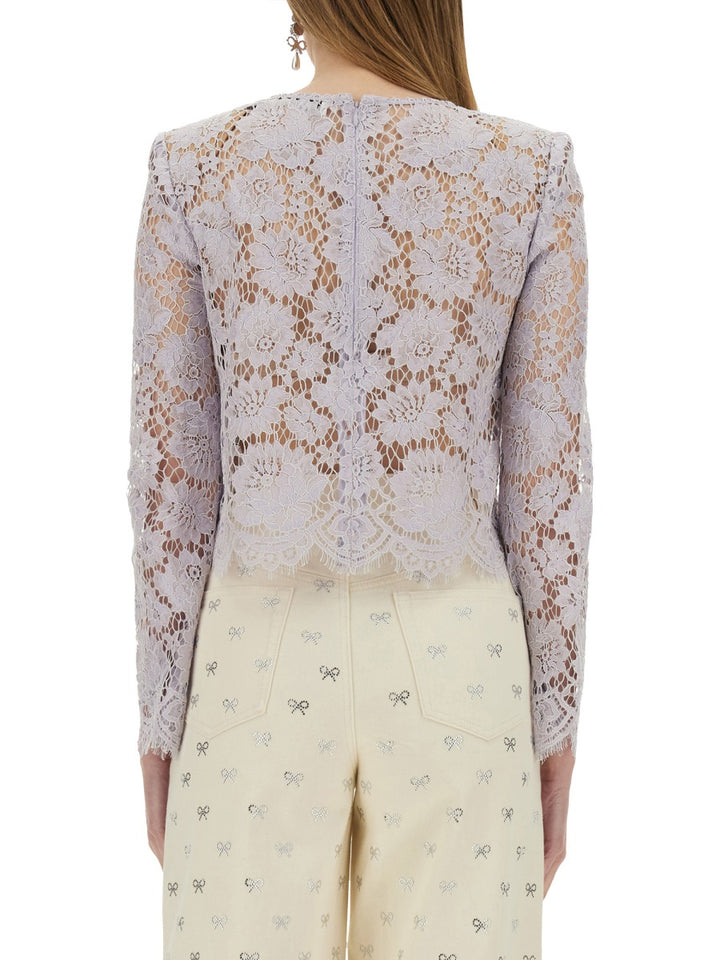 Self-Portrait Top - Lilla | Wanan Luxury