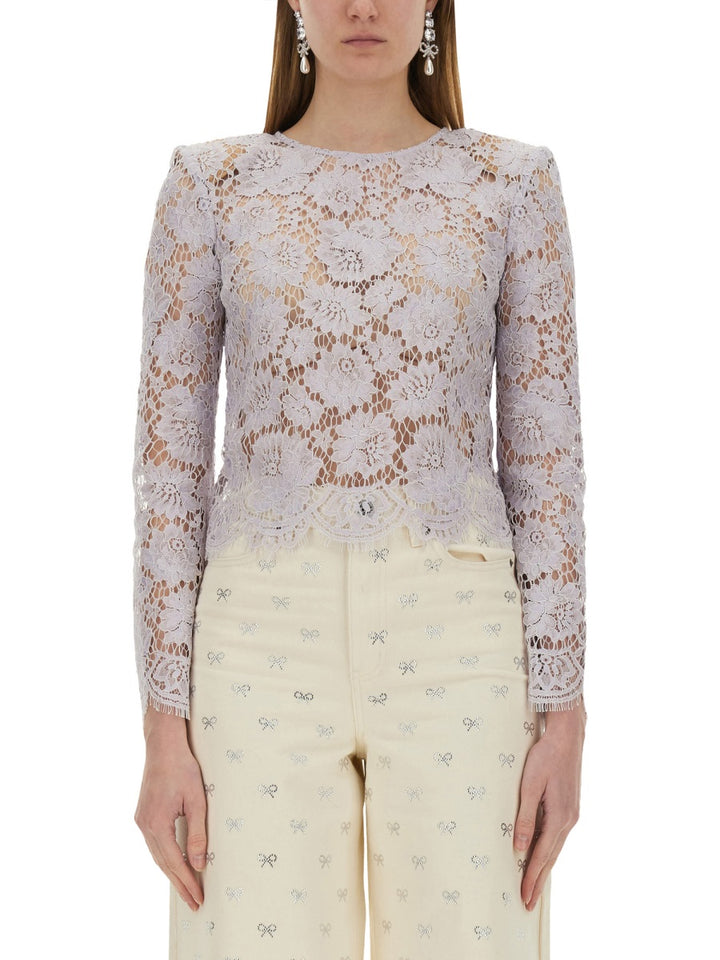 Self-Portrait Top - Lilla | Wanan Luxury