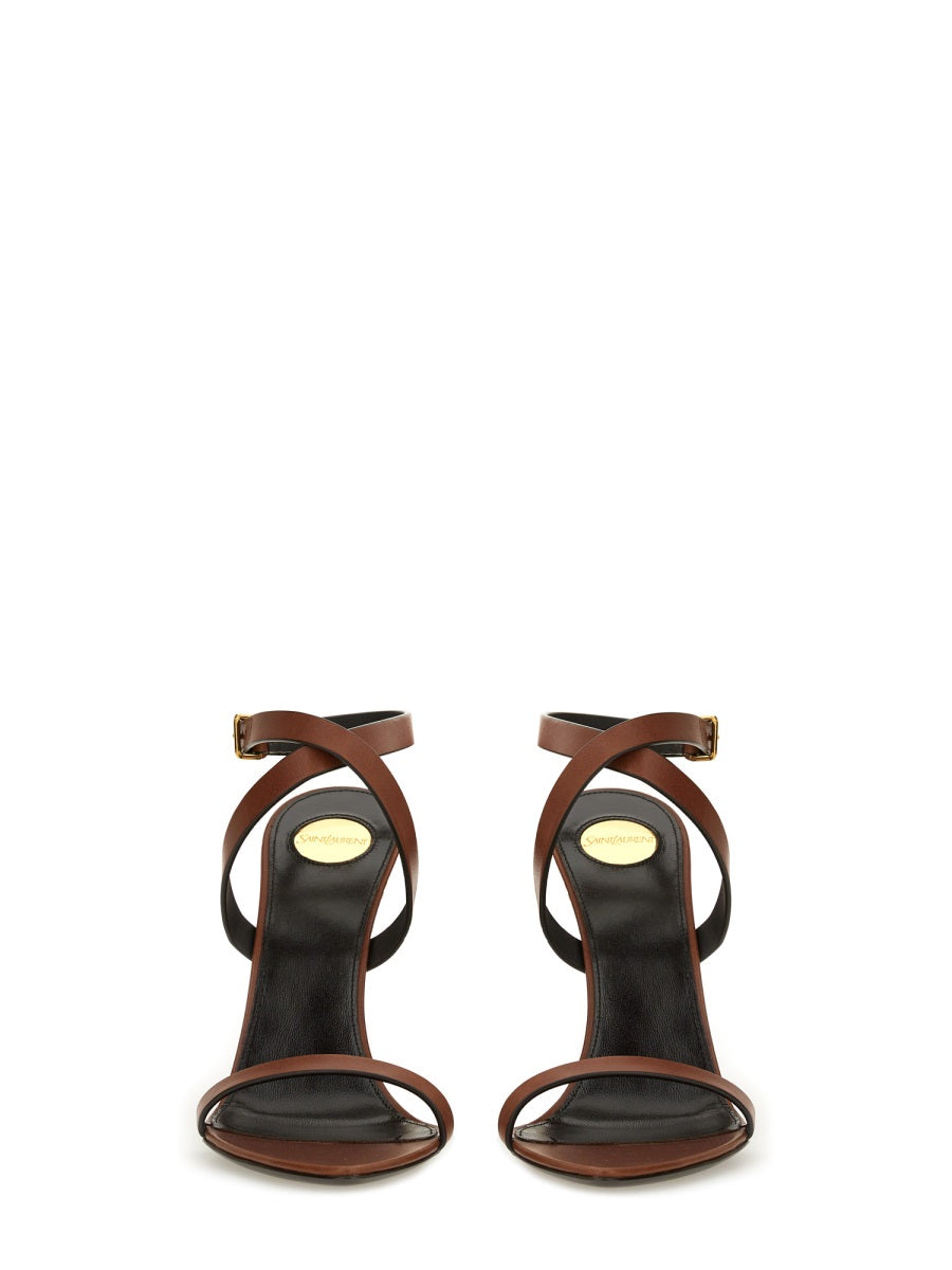 Saint Laurent Zeppe - Marrone | Wanan Luxury