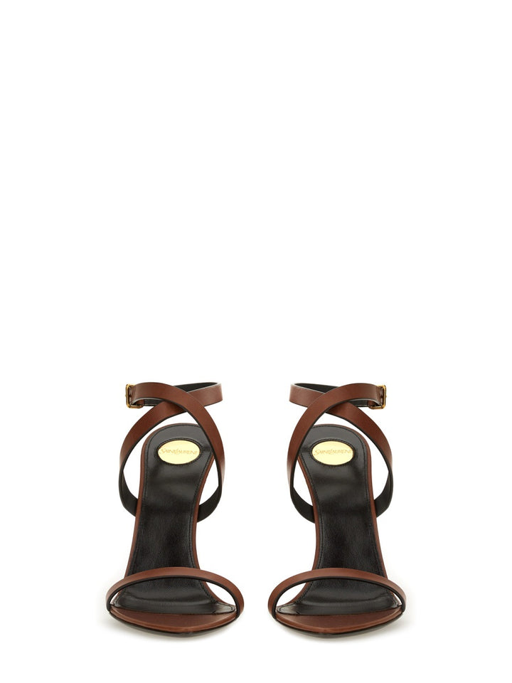 Saint Laurent Zeppe - Marrone | Wanan Luxury