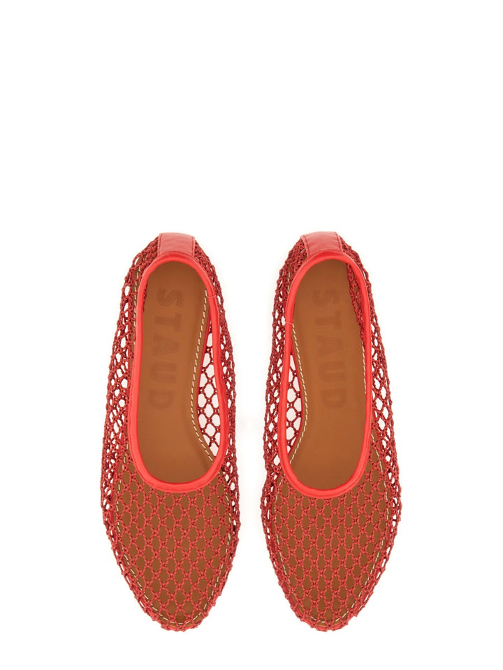 Staud Scarpe Basse - Rosso | Wanan Luxury