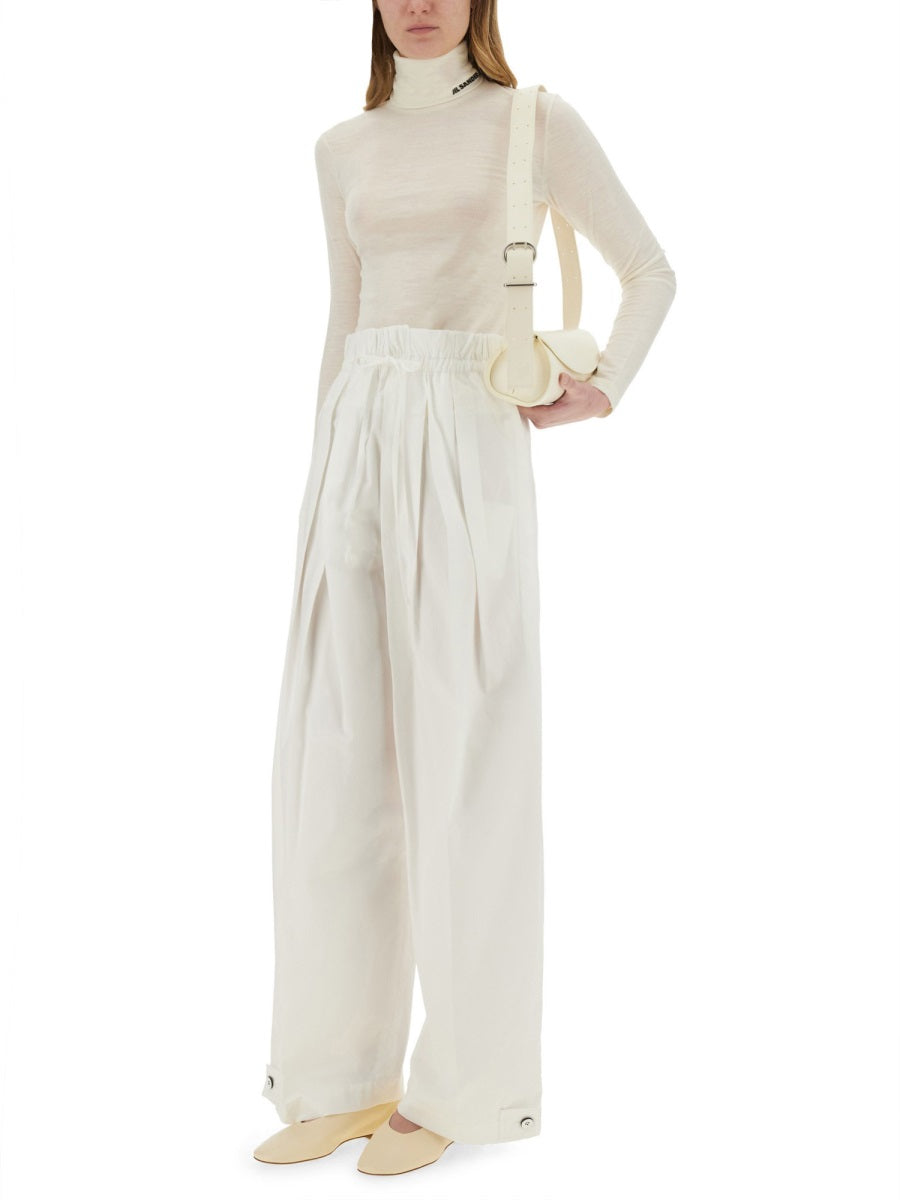 Jil Sander Pantaloni - Bianco | Wanan Luxury